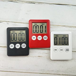 WL100 컬러 디지털 스톱워치 학생용 심플 LCD 타이머