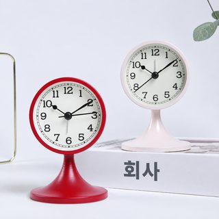 심플한 디지털 데스크톱 시계 학생 전용 다기능 탁상시계 침실 기상 음소거