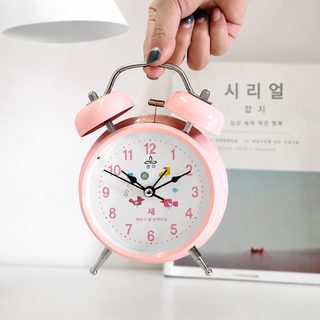 캐릭터 어린이 학생용 4인치 디지털 탁상 알람시계 스윕 초침 책상용 침실