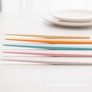 도파민 마카롱 아이디어 제공 일본식 젓가락 1인 1젓가락 가정용 플라스틱