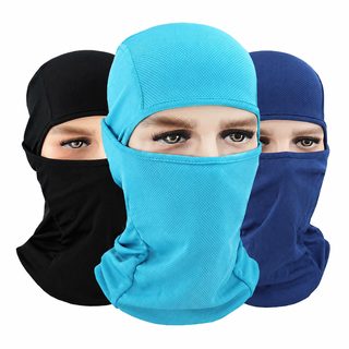 천천옥 자전거 라이딩 바라클라바 전면 마스크 통기성 자외선 차단 방풍 헤