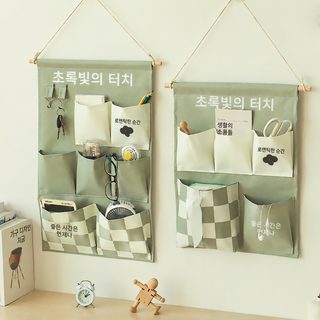 공장 포예 수납 봉투 걸개 벽 걸개 식 치물 벽 걸개 기숙사 신기 침실 포대 핸드폰 걸개