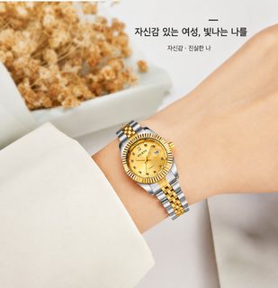월리스 커플 시계 여성 손목시계 방수 석영 시계 패션 크로스보더 대외무역
