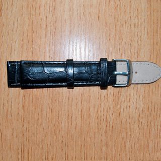 시계 벨트 검은색 갈색 시계끈 양질의 가죽 20mm 너비 남녀 시계끈 도매 가능