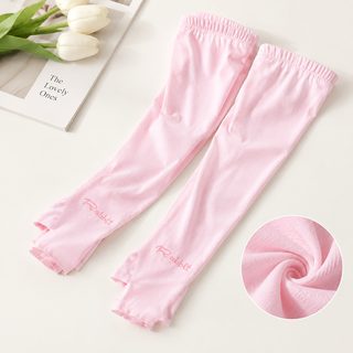 레이아 여름 여성 루지 헐렁한 자외선 차단 소매 커버 장갑 아이스 소매 커