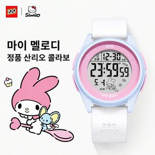 정항 메러티 시계 여성 학생 중학교 고등학생 높은 용모치 방수 전자시계