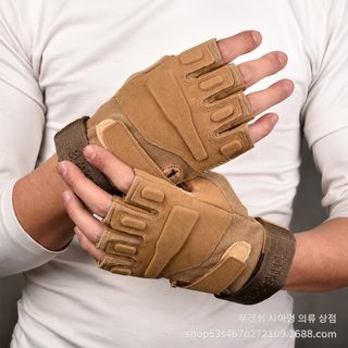 블랙이글 남성 전술 반장갑 미끄럼방지 아웃도어 오토바이 라이딩 특수부