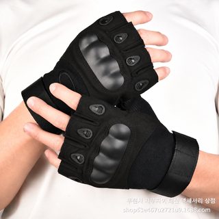 O기 반지 전술 장갑 남자 특전사 격투 작전군 팬 호신 야외 등산 훈련 운동 노지