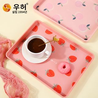 식품급 멜라민 국수그릇 원형 라면그릇 음식점용 화훼 국조풍 식기 16~16.9cm
