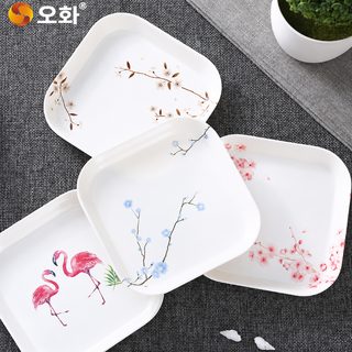 토골 접시 식탁 쓰레기판 토골 접시 플라스틱 접시 미민 과일판 토골 접시