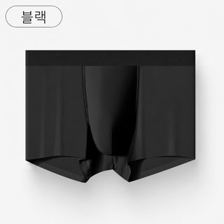 맞춤 60s 모달 남성 팬티 흔적 없는 중허리 청년 사각 바지 통기 얇고 가벼운