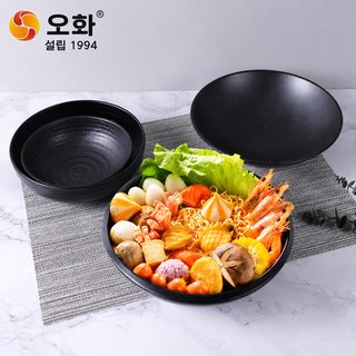 5와 A5 식품급 멜라민 식기 국수 그릇 마라탕 상업용 라면 그릇 큰 그릇 국그