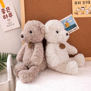 귀여운 동물 토끼 털털 피규어 큰 토끼 털털 장난감 뽑기 정품 불곰 인형 피규어 선물 장난감