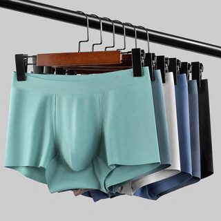 60수 코마면 남성 팬티 단색 미드라이즈 통기성 10A 항균 안감 사계절 속옷