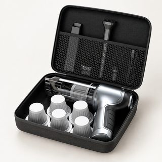 차량용 청소기 수납 케이스 충전기 케이블 정리 파우치