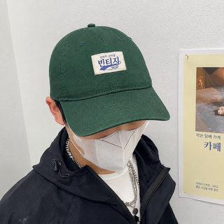 레트로 스트리트 여성 소프트 바이저 볼캡 봄여름 한일 커플 캐주얼 데일리