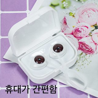 컬러 콘택트렌즈 진열용 아이 모형 디스플레이 케이스 안경점 렌즈 효과 전
