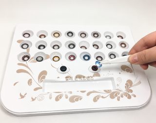 오프라인 안경점 진열 도구 렌즈점 렌즈 근시 렌즈 전시함 소품 도매 띠 뚜