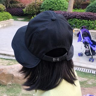 여성 휴양지 접이식 와이드챙 자외선 차단 버킷햇 빅사이즈 조절형
