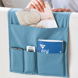 소파 팔걸이 측면 수납 주머니 북유럽 가정 돛 천예 리모컨 잡동사니 다기