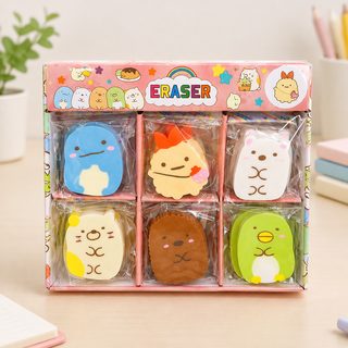 만화 어린이 지우개 구석 지우개 지우개 학생 학용품 유치원 상품