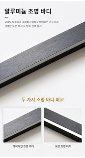 모던 미니멀 그릴 벽등 거실 TV 배경벽 침실 침대 옆 일자 LED 벽부등
