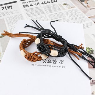 공장은 유럽과 미국의 크로스보더 수공 짜임 밀랍선 목주 팔찌 민족풍 복고