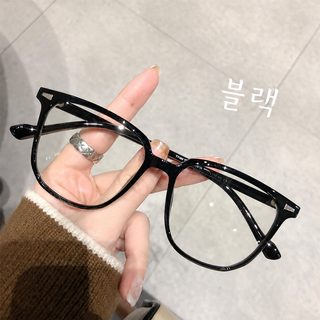 라운드 프레임 블루라이트 차단 안경 패션 데일리 근시 도수 선택 안경테