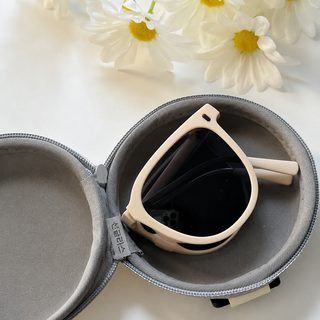 신형 소홍서 폭발 3세대 접이식 선글라스 자외선 차단 선글라스 왕홍 ins 트