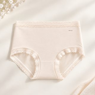 보나스 60수 모달 여성 팬티 여름용 얇은 심리스 통기성 미드라이즈 레이스