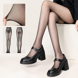 임의로 자르기 0D 스타킹 여자 봄, 여름 하이 투과 안 갈고리 실 검은 실 초