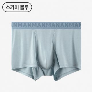 남성 모달 드로즈 10A 뽕누에실 항균 크로치 통기성 중허리 사각팬티