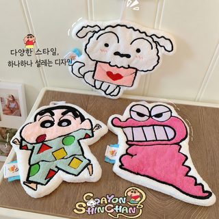 정품 짱구 산호털 어린이 손수건 흡수력 좋은 귀여운 캐릭터 사각 미니 타