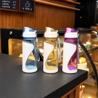 폭발적인 수행컵 스포츠 우주컵 높은 용모치 bottle 이중 플라스틱 컵 도매