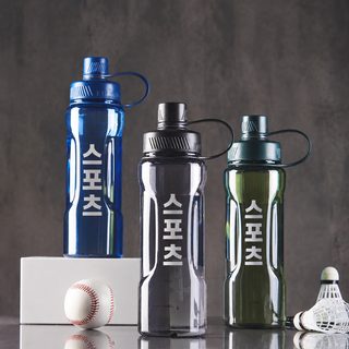 대용량 헬스 운동 주전자 내던지기 플라스틱 남학생 고용모치 컵 내고온 pc