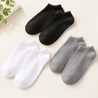일회용 양말 남자 여름 얇은 양말 남녀 배 양말 흑백 회색 여자 양말 노점 양말 휴대용 양말 도매