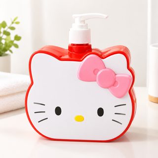 고양이 캐릭터 펌프 디스펜서 750ml 샴푸 바디워시 손세정제 소분 용기