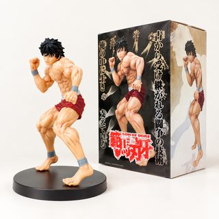 한마 바키 피규어 하나야마 카오루 잭 한마 한마 유지로 PVC 차량용 장식 소