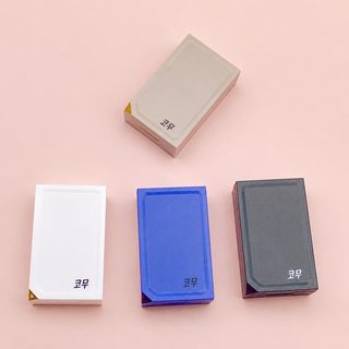 심플 콘택트렌즈 케이스 관리 케이스 듀얼 콤팩트 휴대용 수납 케이스 교체