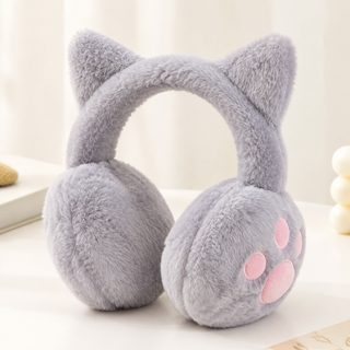 리아 RAYA 귀마개 여자 겨울 보온 만화 고양이 발톱 귀마개 털털 귀마개 여자