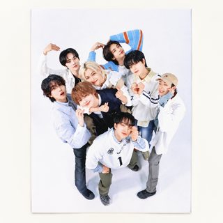 Stray Kids 6周年海报杂志贴纸 集体海报 不干胶海报 墙贴画