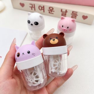 새로운 귀여운 만화 동물 렌즈 세척기 수동 세척기 회전 반자동 세척기 876