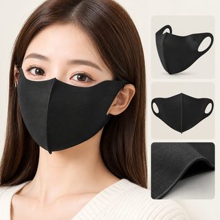 겨울철 보온 마스크 눈가 두께 3d 입체 야외 라이딩 자외선 방지 방한 마스