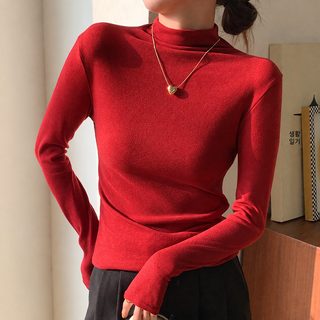H679 앙코르 라레드 레깅스 신상 반목폴라 슬림핏 상의에 단색 가을과 겨울 보온 상의녀