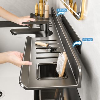 세면대 치물대 거울 앞 수도꼭지 세면대 세면대 대야 벽걸이 구멍 없이 수