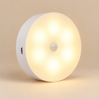 USB 충전식 LED 센서 무드등 침실 침대 옆 미니 수면등