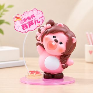 귀여운 비버 피규어 장식품 블라인드박스 미니어처 인테리어 선물