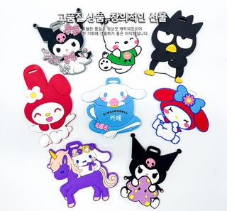 원천 공장 수하물 표지 맞춤형 pvc 실리콘 트렁크 표지 탑승 탁송 여행함 분