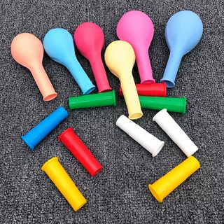 폐활량 운동 풍선 복식호흡 연습용 입구 포함 어르신 성인 어린이 공용 12인