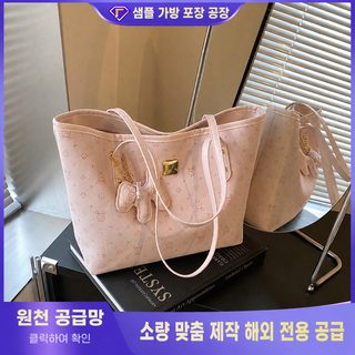대외무역 소규모 캐주얼 숄더백 여성 2025 신형 고급감 대용량 심플 패션 통